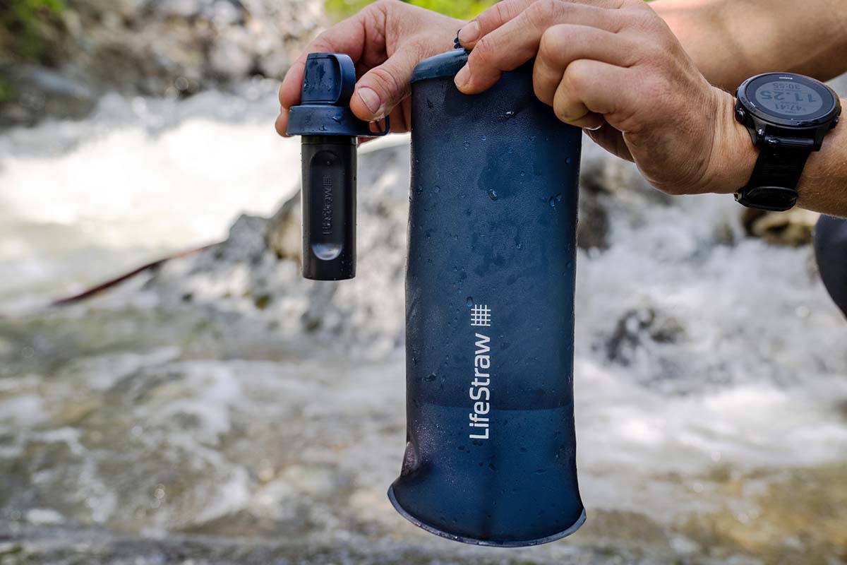 LifeStraw Peak Squeeze water filter